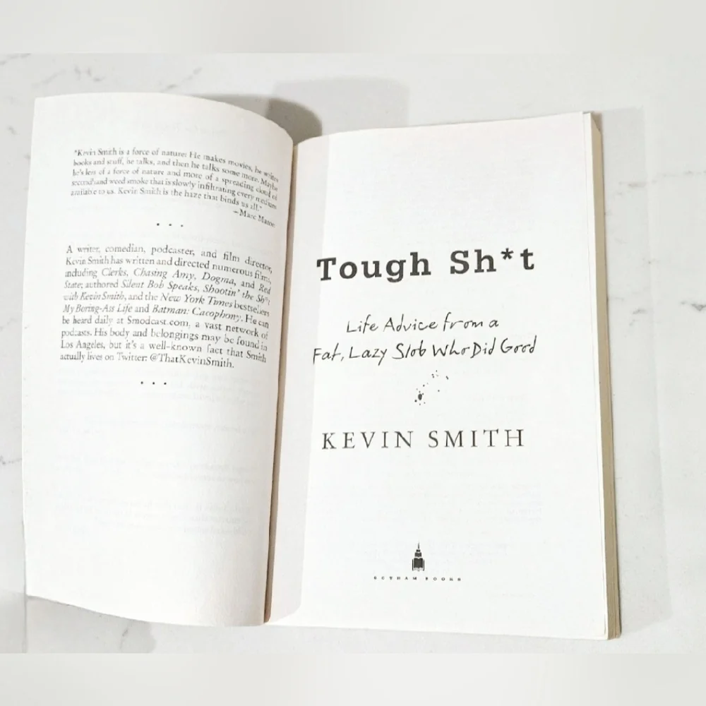 Tough Sh*t Book Kevin Smith Novel The New York Times Bestseller BOGO